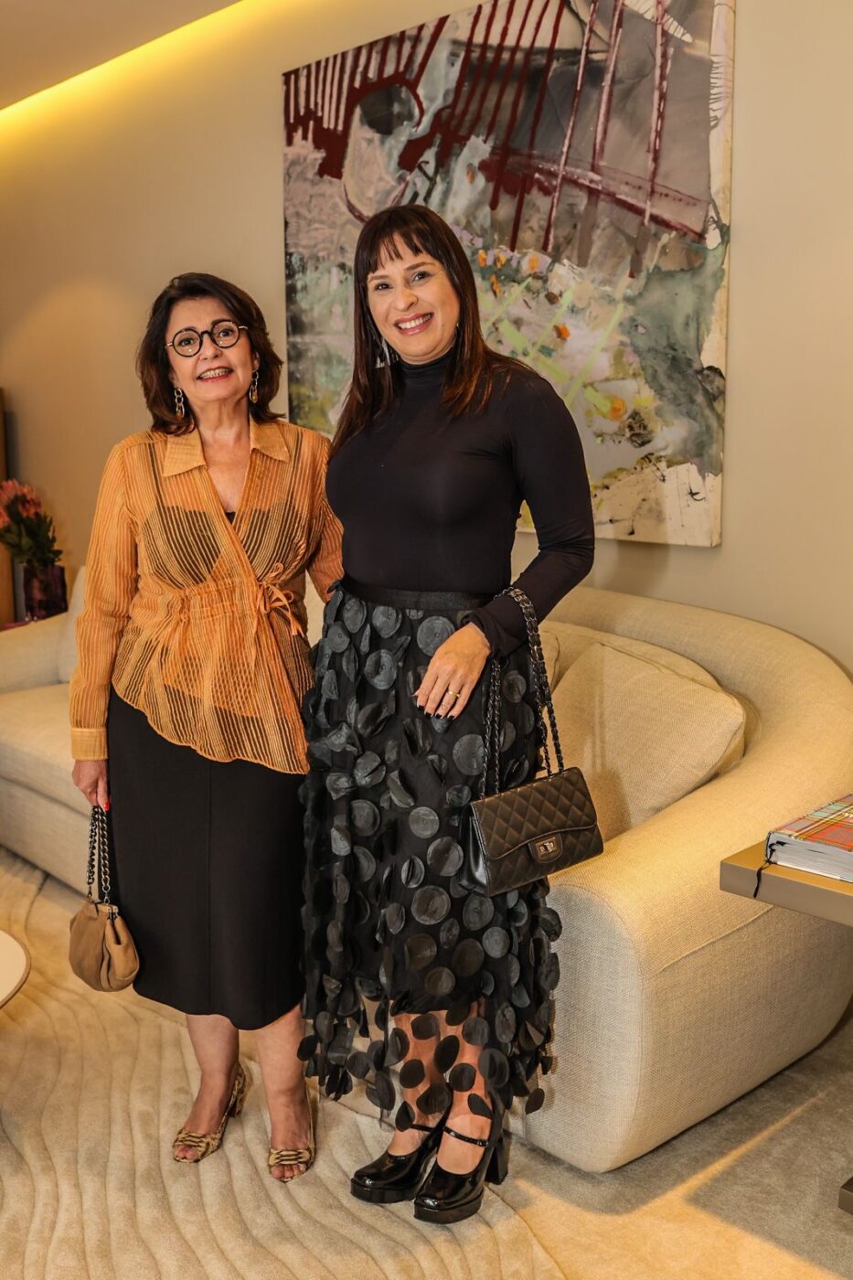 Cida Melo e Bianca Vital