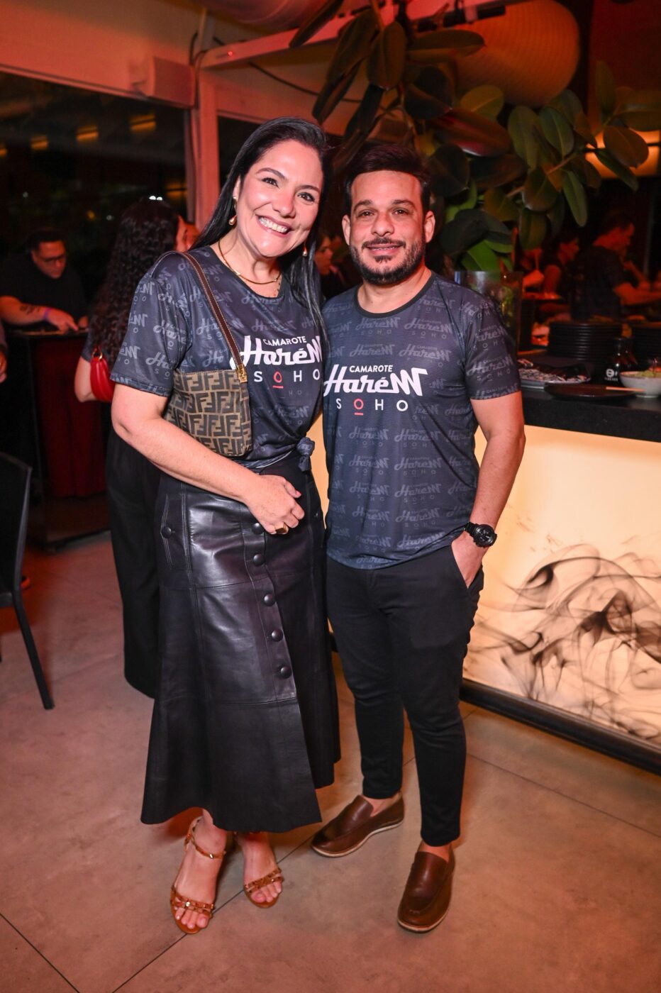 Clara Lisboa e Marcos Sousa
