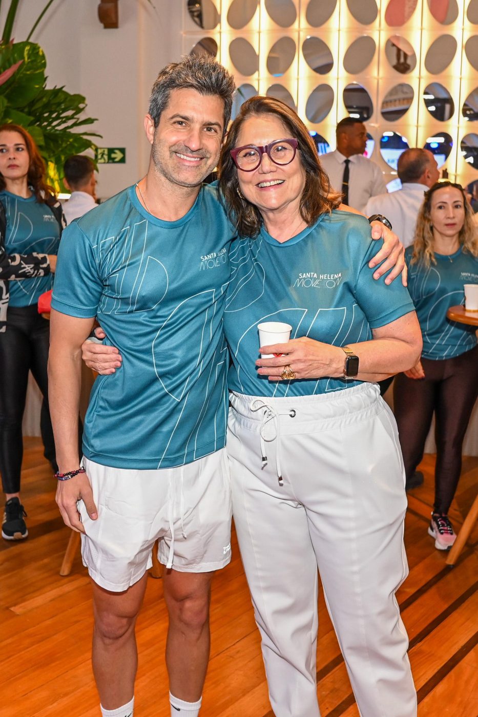 Luís Eduardo Magalhaes Filho e Michelle Marie Magalhães