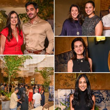 Giro de fotos: Dell Anno Salvador e Marlon Gama promovem evento na CASACOR Bahia 2025