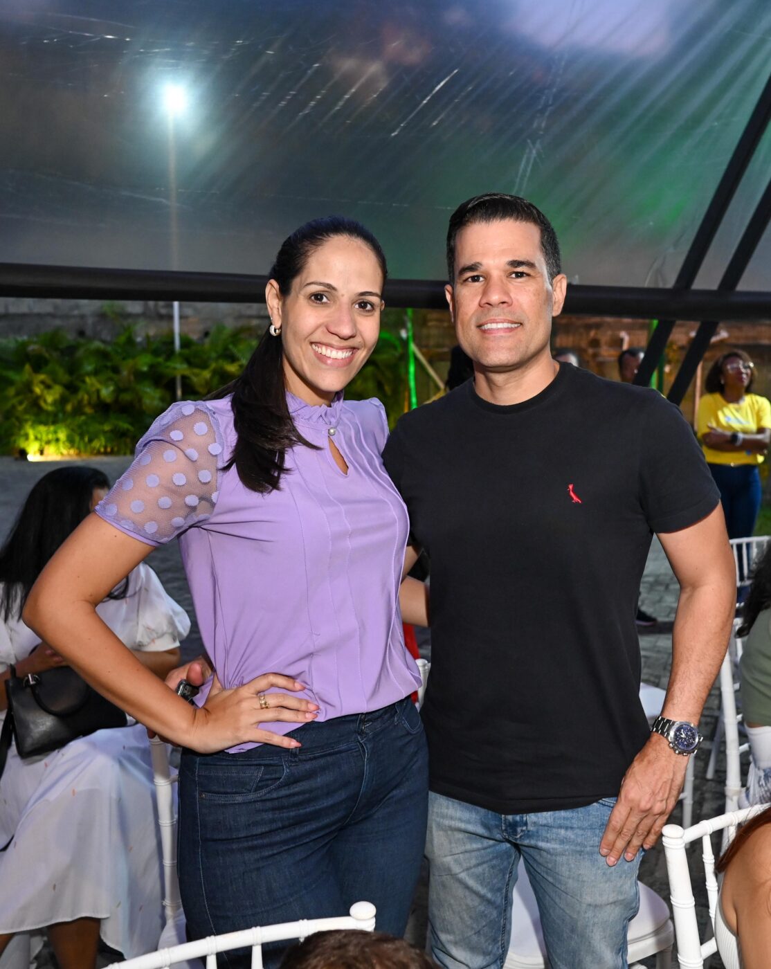 Marília Mazzei e Tiago Lucas