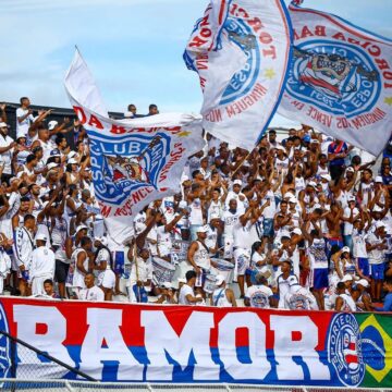 Bamor sofre punição e está proibida de usar bandeiras e outros instrumentos em jogos do Bahia; entenda