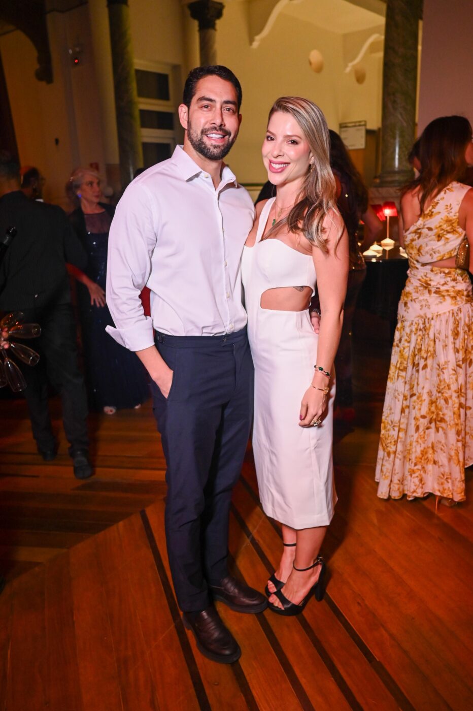 Sérgio Diniz e Luana Posadas