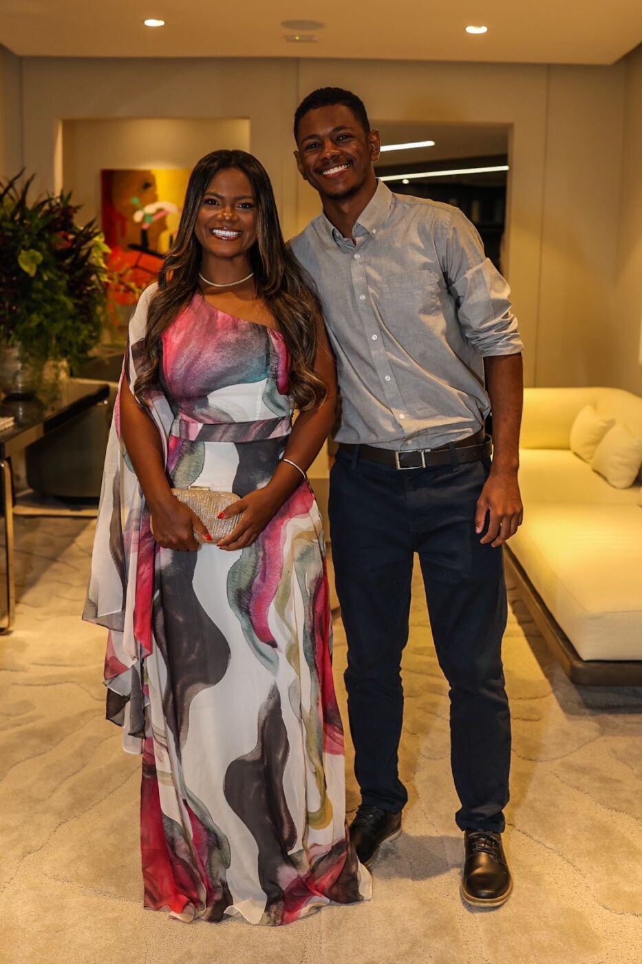 Fátima e David Silva