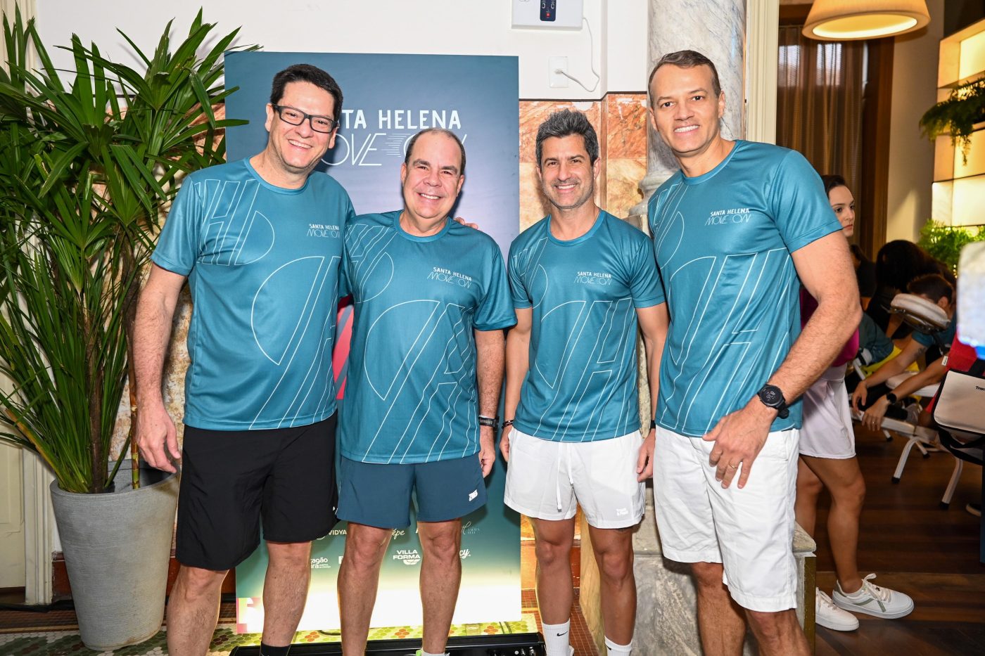 Marcelo Athayde, Humberto Garrido, Luís Eduardo Magalhaes Filho e Igor Pontes
