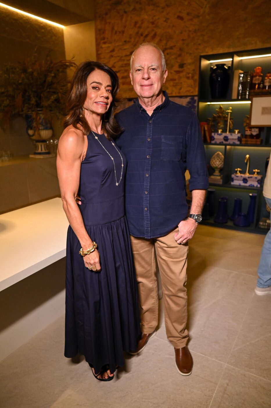 Roberta e Paulo Coelho 