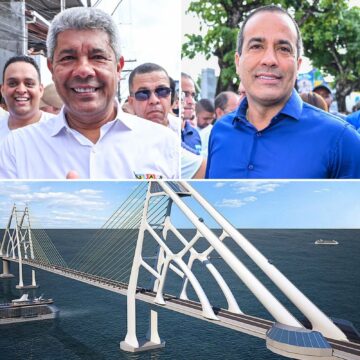 Jerônimo Rodrigues busca encontro com Bruno Reis para tratar da Ponte Salvador-Itaparica