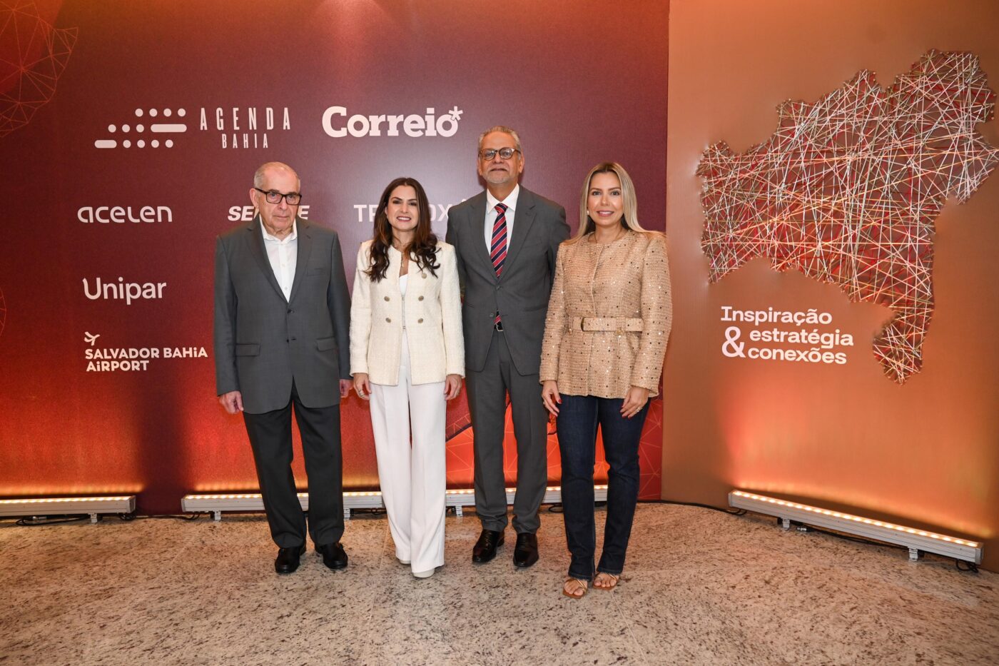 ACM Júnior, Renata de Magalhães Correia, Isaac Edington e Luciana Gomes