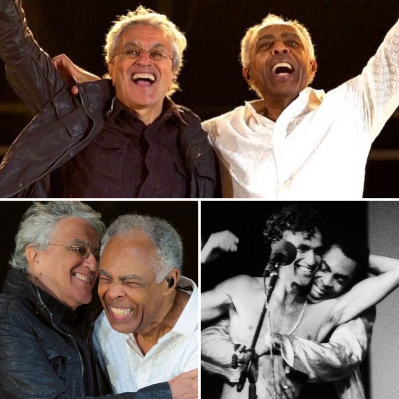 Gilberto Gil homenageia Caetano Veloso pelos 83 anos: ‘Mais um ano de amor e amizade’