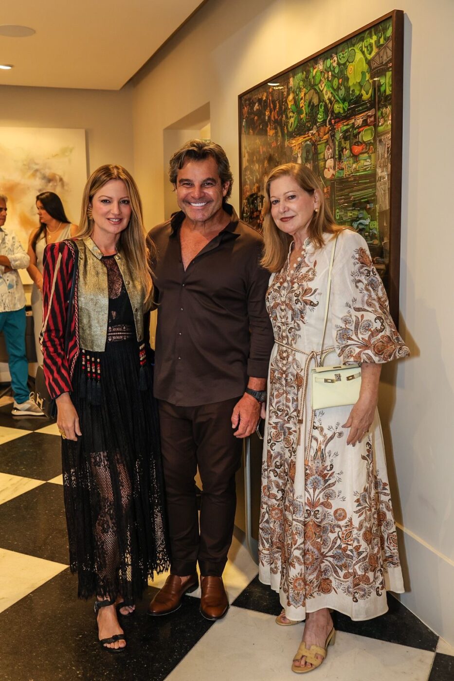 Isabela Dantas, Paulo Bacchi e Teca Martins