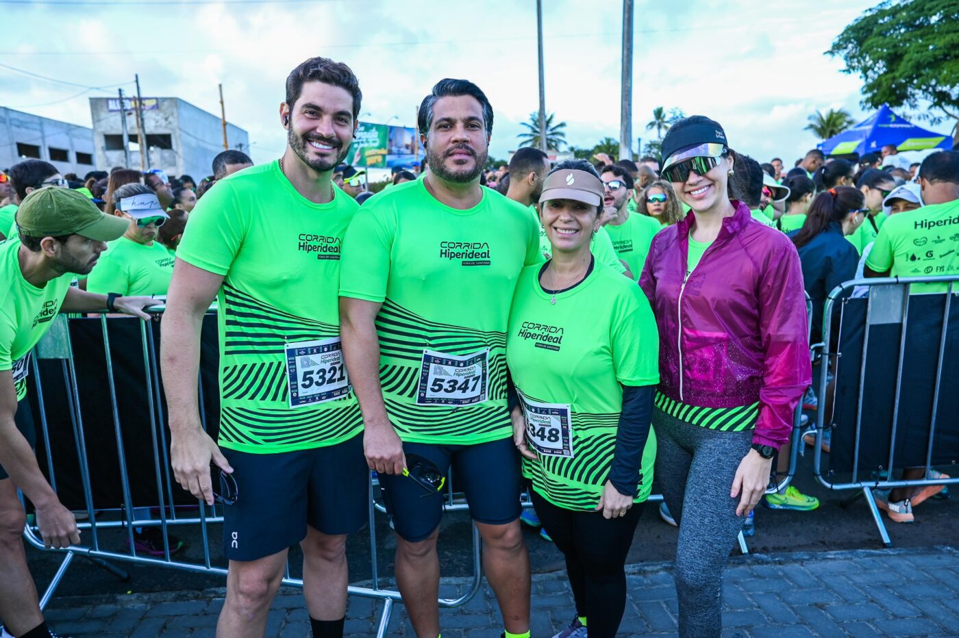 Helmo Cesare, Adonias Neto, Hellen Karine e Nathalia Dourado