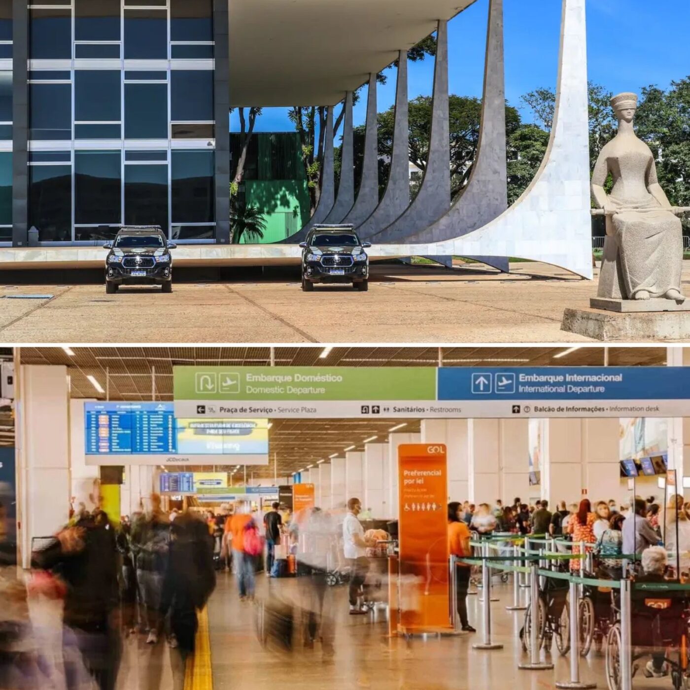 STF gasta mais de R$ 1 milhão com sala restrita no aeroporto de Brasília