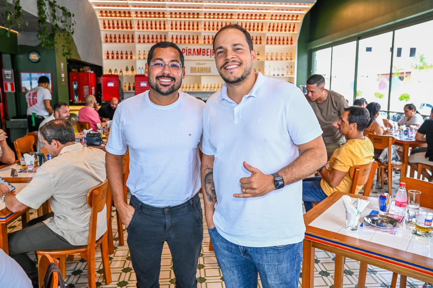 Bento José e Alexandre Manciola