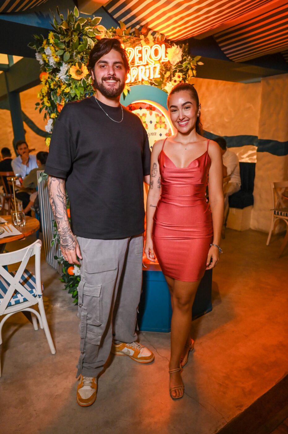 Davi Medeiros e Nathalia Bulcão