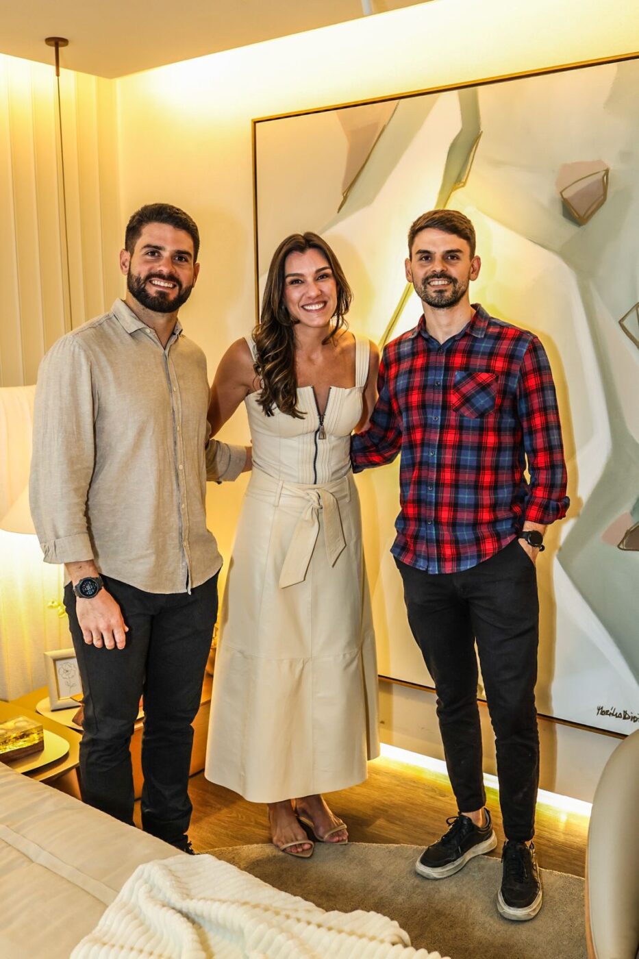 Rafael Lordero, Mariana Castro e Sérgio Lordero