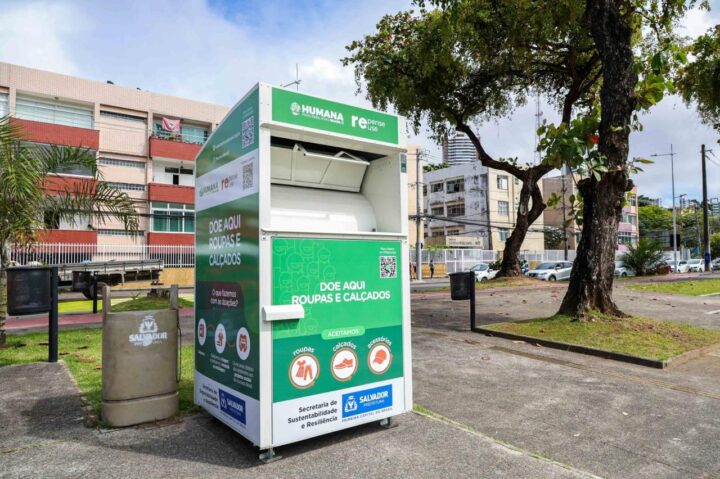 Salvador amplia pontos de coleta de roupas usadas em ação pelo Dia Mundial do Second Hand