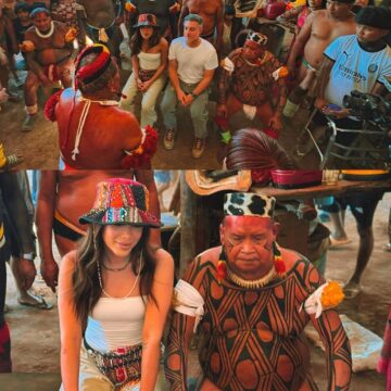 Anitta participa de ritual indígena no Xingu com Luciano Huck e reforça compromisso com povos indígenas e Amazônia
