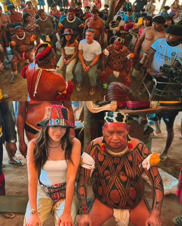 Anitta participa de ritual indígena no Xingu com Luciano Huck e reforça compromisso com povos indígenas e Amazônia