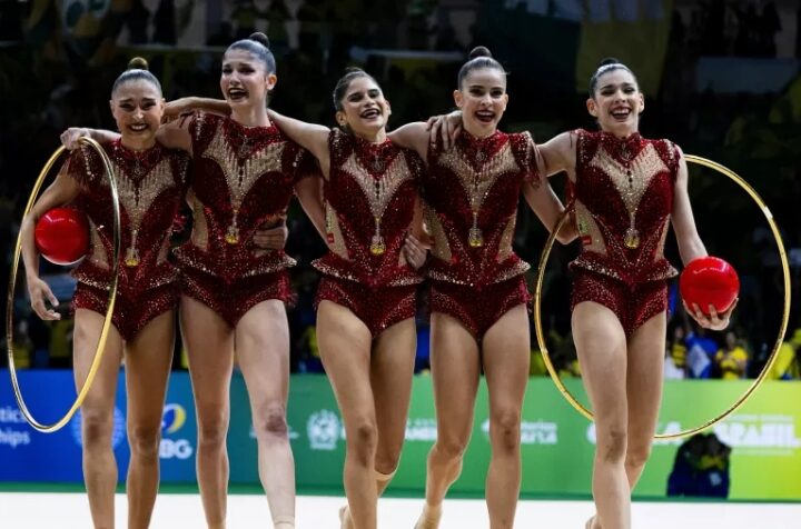 Após prata histórica, Brasil garante novo pódio no Mundial de Ginástica Rítmica