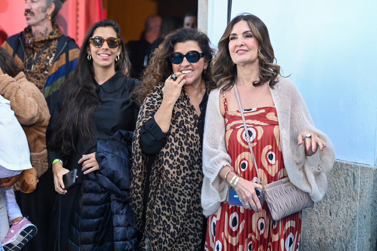 Benedita Zerbini, Regina Casé e Fátima Bernardes