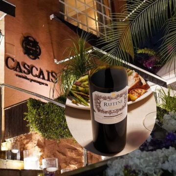 Jantar português no Caiscais reúne vinhos Rutini e jazz no Jardim Apipema