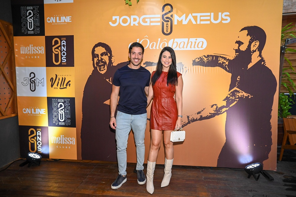 Daniel Fagundes e Rebeca Tannus