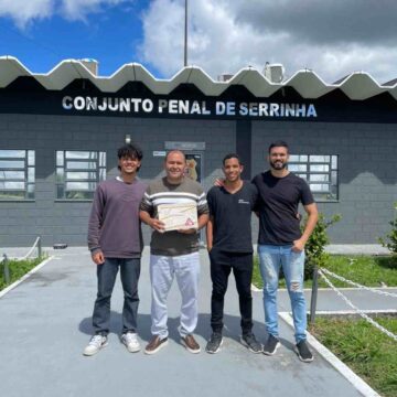 Estudantes criam cimento sustentável e ajudam na ressocialização de internos em conjunto penal na Bahia