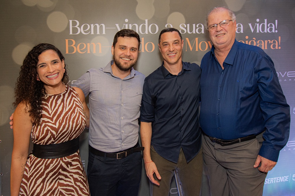 Fabiana Sousa, Flavio Carballo, Eduardo Villa Nova e Genaro Oliveira