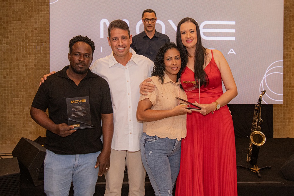 Gilson Borges, Erick Queiroz, Simone Barbosa e Camila Rebouças