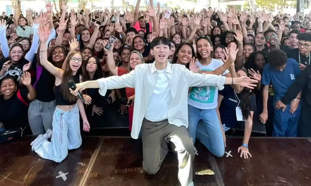 Cantor coreano Junho Chu retorna a Salvador para cantar na Festa de Santa Dulce dos Pobres