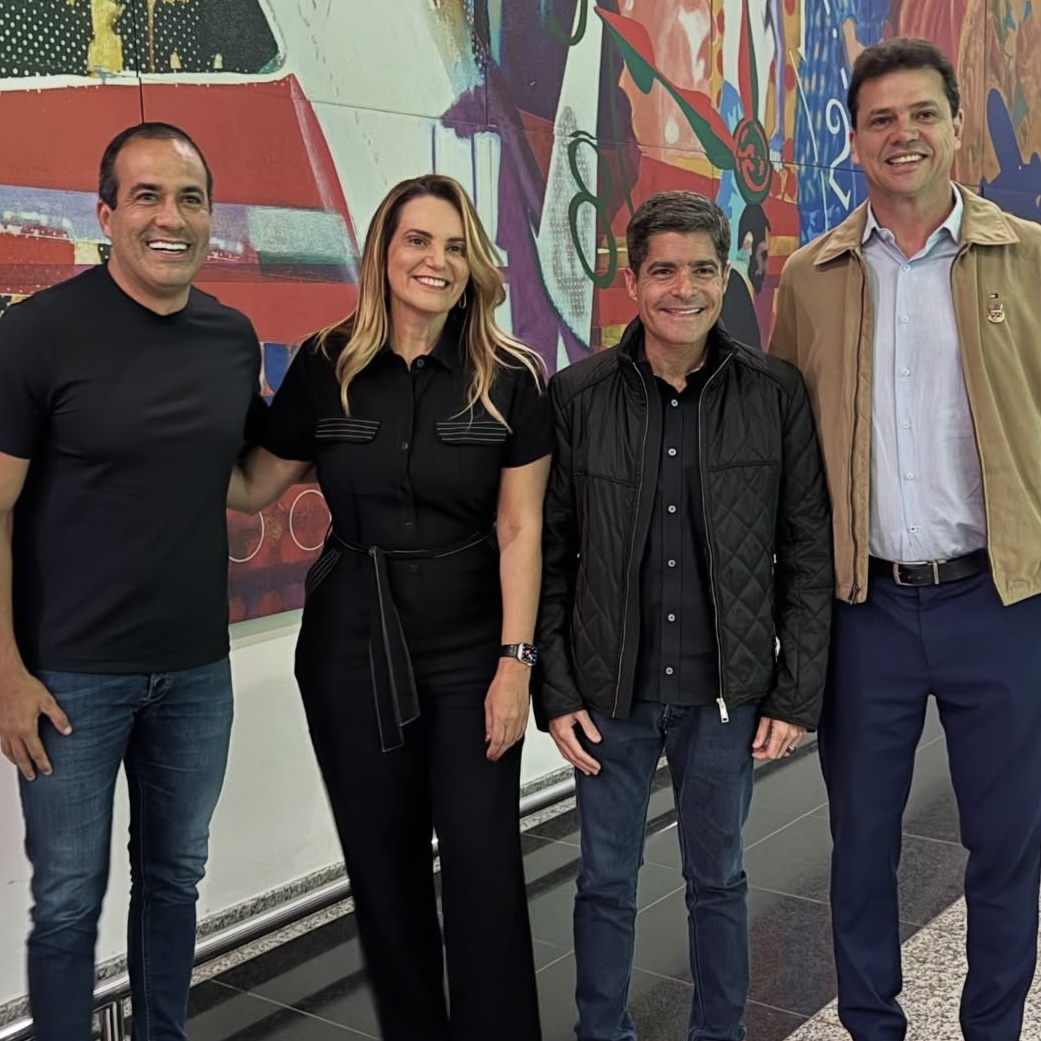 Sheila Lemos, prefeita de Vitória da Conquista, recebe visita de ACM Neto e Bruno Reis: ‘Trabalhando incansavelmente’