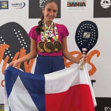 Baiana de apenas 12 anos será a primeira a disputar Pan-Americano de Beach Tennis
