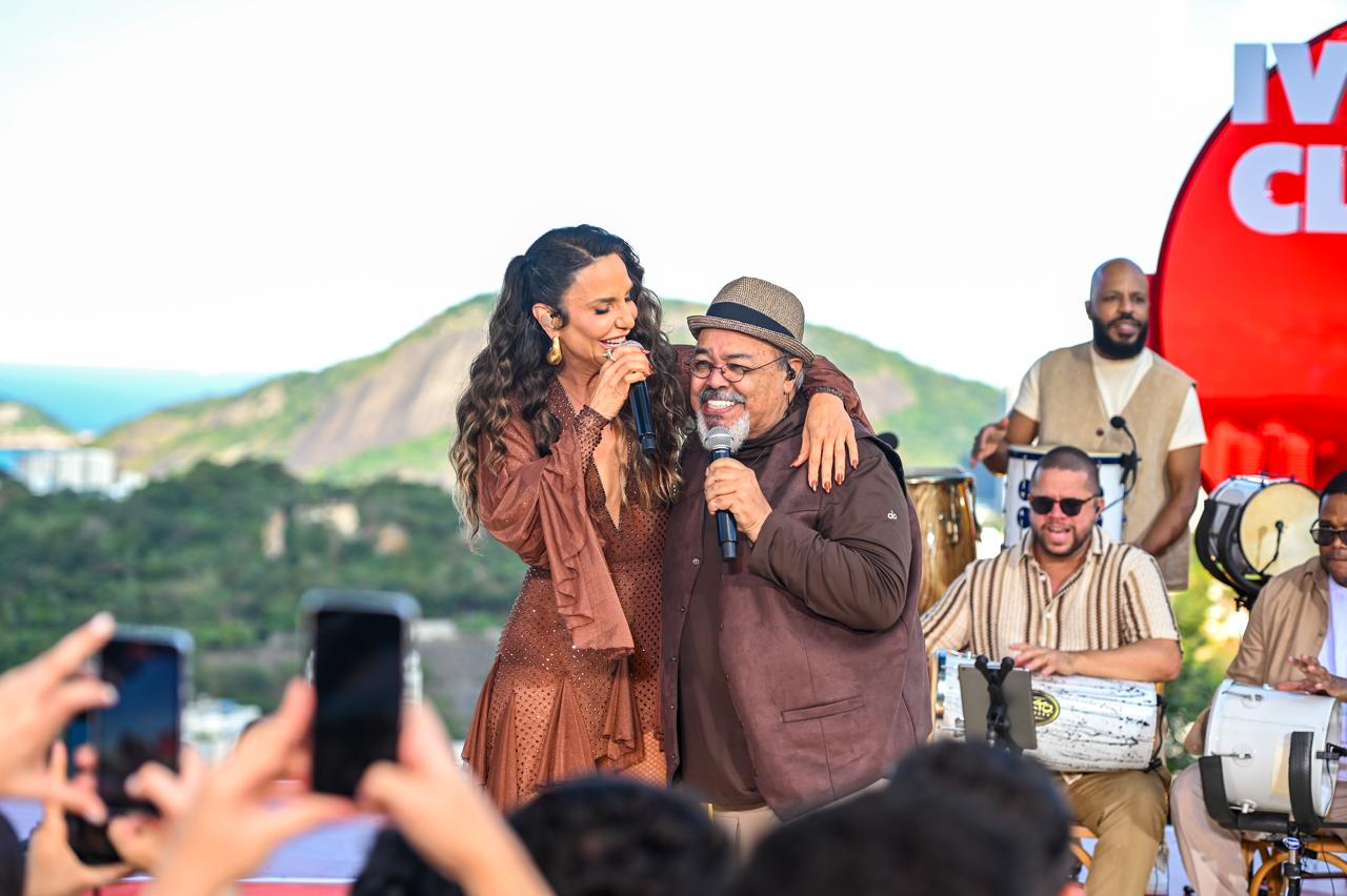 Ivete Sangalo e Jorge Aragão