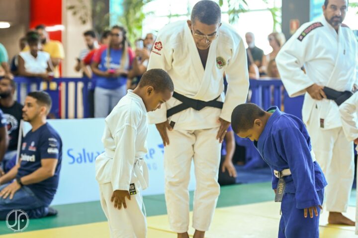 Judô para crianças: Shopping de Salvador sedia etapa do Circuito Kids 2025 com entrada gratuita
