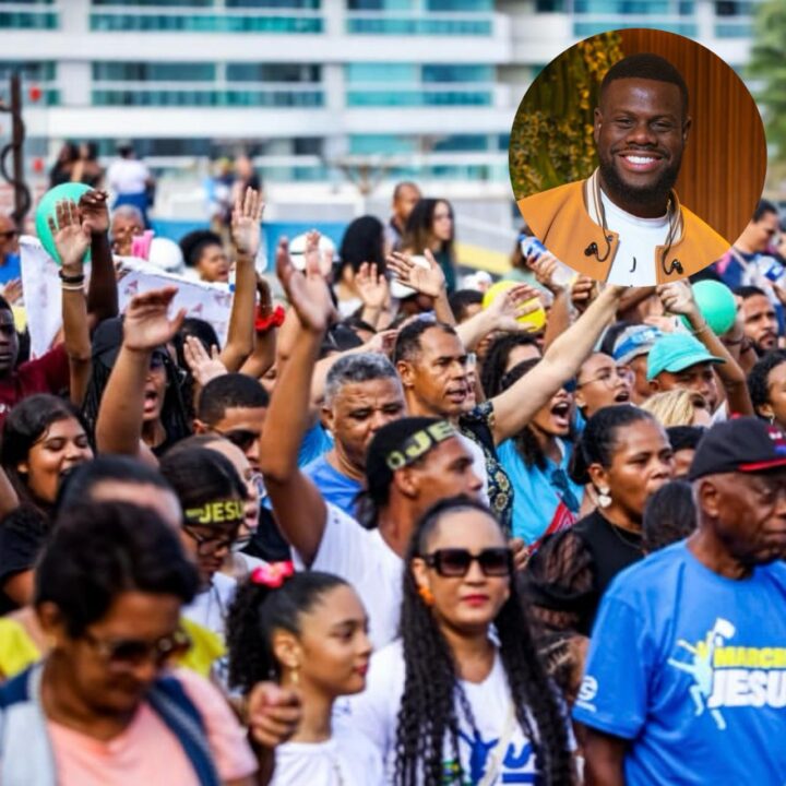 Marcha para Jesus Salvador 2025 reúne milhares de pessoas neste sábado (30) com estreia de Samuel Eleotério
