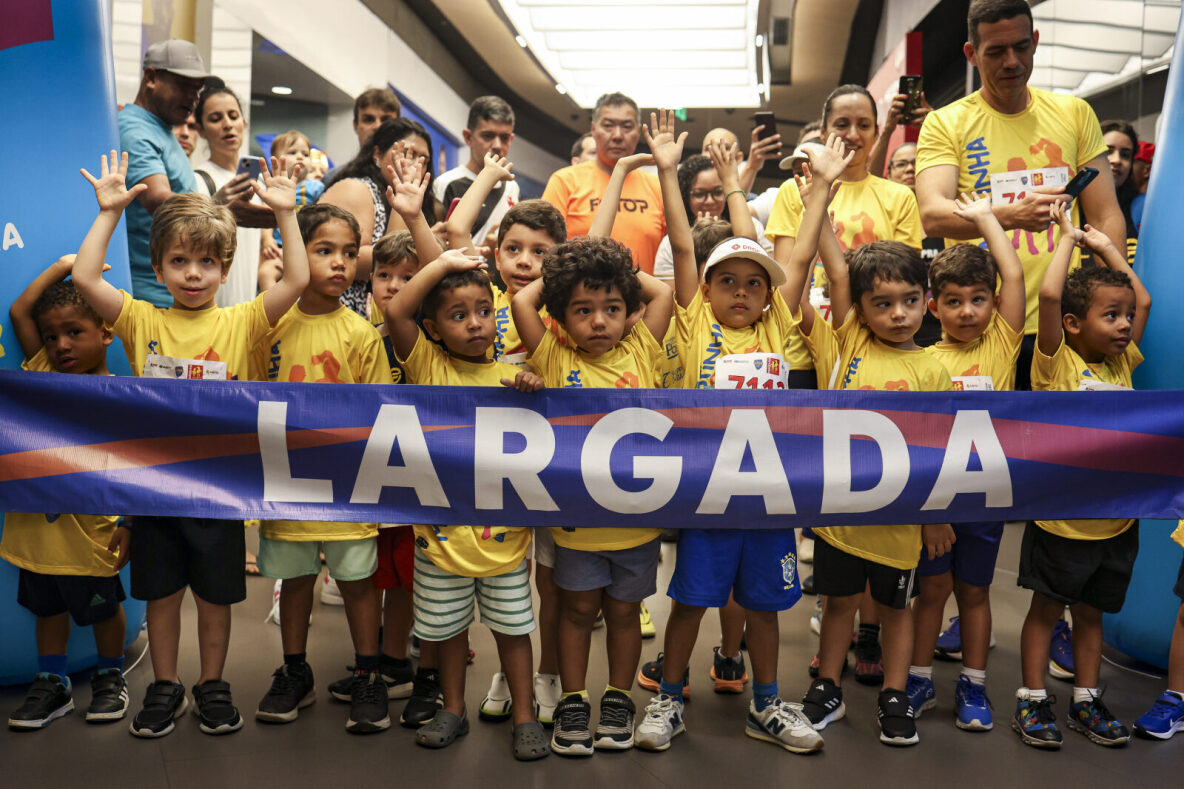 Salvador recebe corrida infantil com percursos de 50 a 1.200 metros em shopping