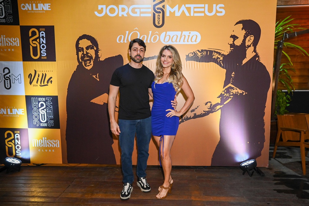 Bruno Barreto e Nathalia Velame