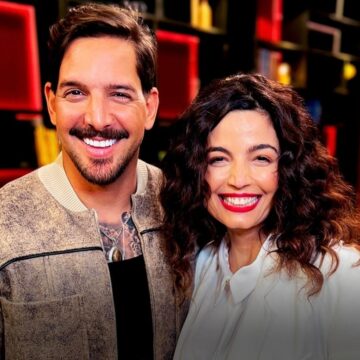 Conversa com Bial celebra 40 anos do Axé com Felipe Pezzoni e Emanuelle Araújo