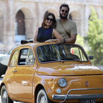 Fátima Bernardes abre álbum de passeio romântico na Itália com Túlio Gadêlha; veja