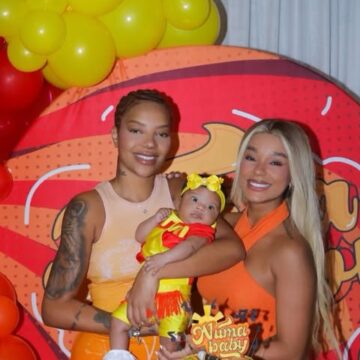 Ludmilla se emociona em festa de ‘mêsversário’ da filha Zuri: “Surpresa linda”