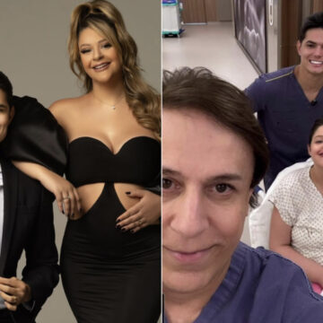 Grávida, filha de Tom Cavalcante chega ao hospital para dar à luz: ‘Grande momento’