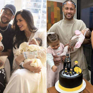 Neymar ganha declaração especial de Bruna Biancardi no Dia dos Pais: “Maior presente”