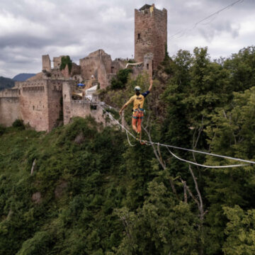 Baiano Matheus Vidal desembarca na China em busca do tricampeonato de highline