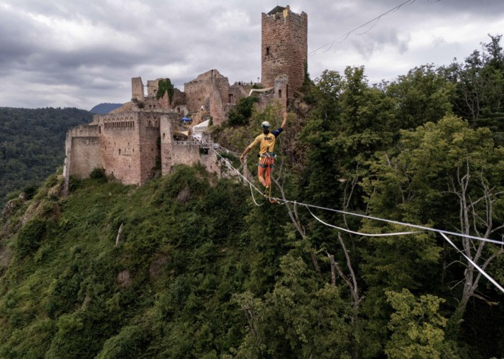Baiano Matheus Vidal desembarca na China em busca do tricampeonato de highline
