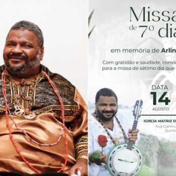 Missa de sétimo dia de Arlindo Cruz será realizada na tradicional Igreja de São Jorge