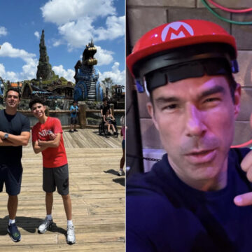 Marcus Buaiz compartilha cliques divertidos com o filho durante viagem internacional; veja