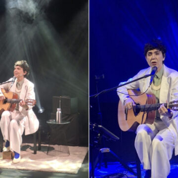 Adriana Calcanhotto emociona público com show intimista em Salvador