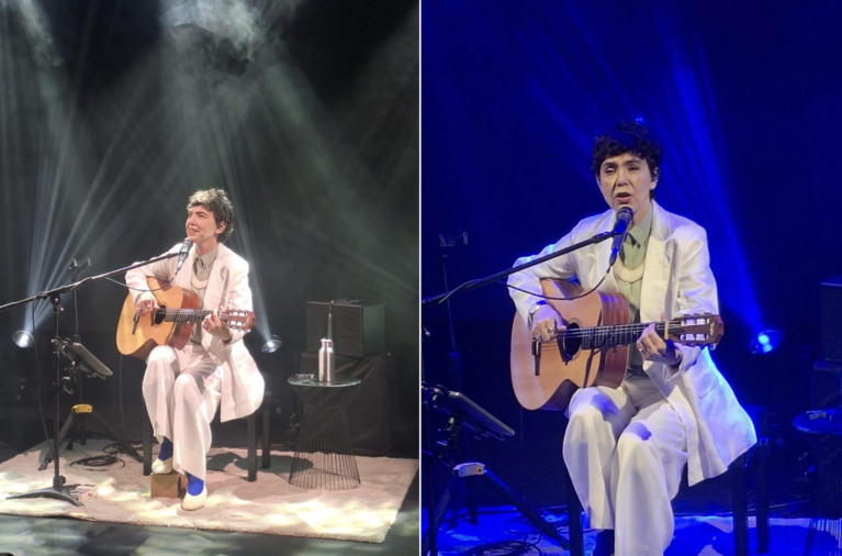Adriana Calcanhotto emociona público com show intimista em Salvador