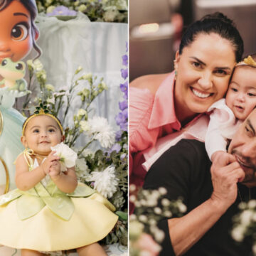 Graciele Lacerda e Zezé di Camargo celebram oito meses da filha Clara com festa temática; veja