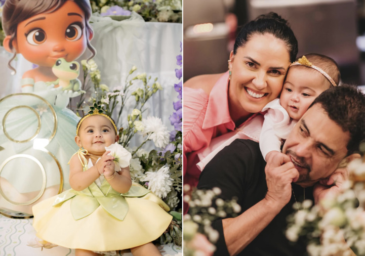 Graciele Lacerda e Zezé di Camargo celebram oito meses da filha Clara com festa temática; veja